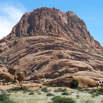 Mountains and rock outcrops